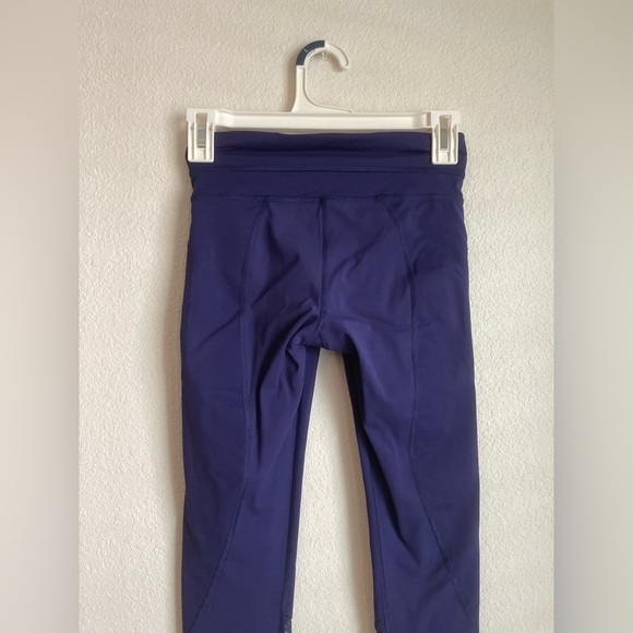 Lululemon Run: Inspire Tight II blue Luxtreme 7/8 Mesh size 2 - Picture 5 of 9